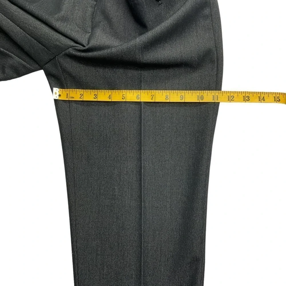 Atelier Urban Outfitters Women's Dress Pants Size 6 Gray Flat Front Straight Leg